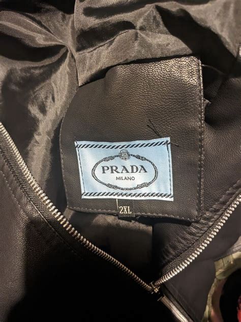 prada faux leather|prada leather types.